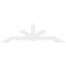 Ekena Millwork Vanguard Architectural Grade PVC Gable Bracket, 108"W x 31 1/2"H x 2"D x 6"F, 7/12 Pitch GBP108X32X0206VAN00 - alternate 5